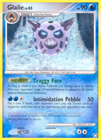 Glalie Reverse - Mysterious Treasures