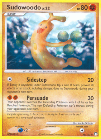 Sudowoodo Reverse - Mysterious Treasures