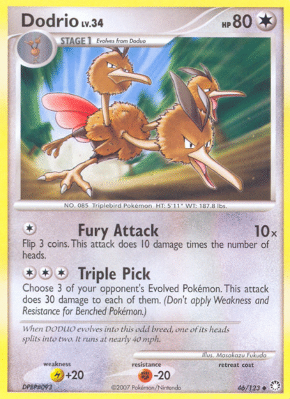 Dodrio Reverse - Mysterious Treasures