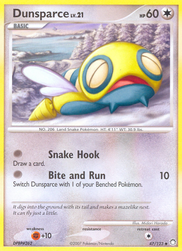 Dunsparce Reverse - Mysterious Treasures