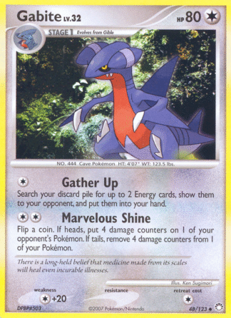 Gabite - Mysterious Treasures