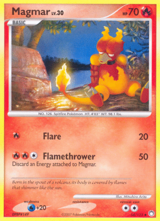 Magmar Reverse - Mysterious Treasures