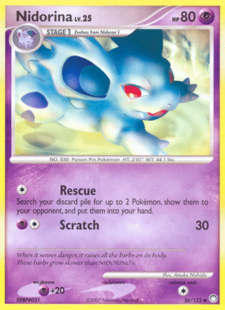 Nidorina Reverse - Mysterious Treasures