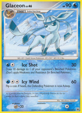 Glaceon - Majestic Dawn