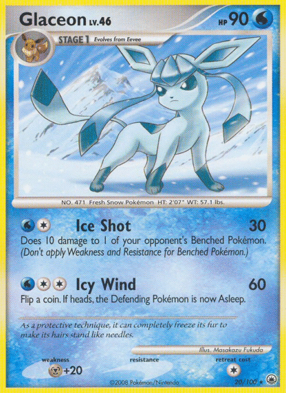 Glaceon - Majestic Dawn