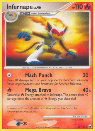 Infernape - Majestic Dawn