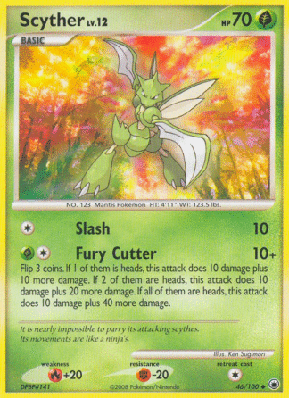 Scyther Reverse - Majestic Dawn