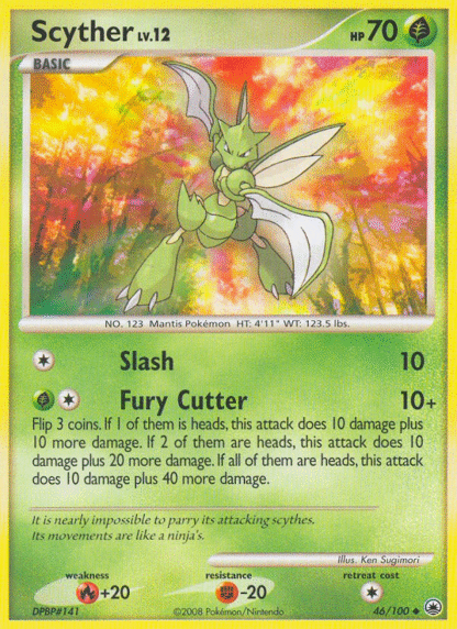Scyther Reverse - Majestic Dawn