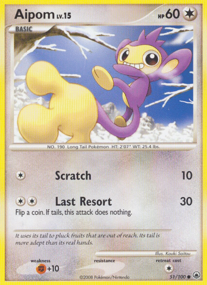 Aipom Reverse - Majestic Dawn