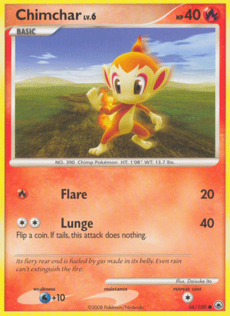 Chimchar - Majestic Dawn