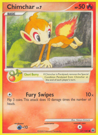 Chimchar Reverse - Majestic Dawn