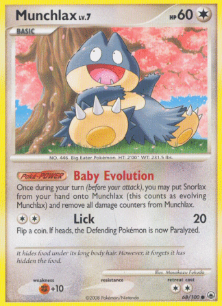 Munchlax - Majestic Dawn