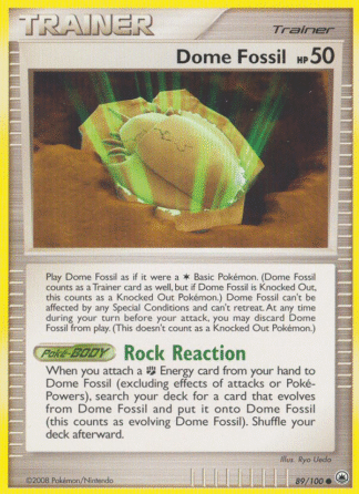 Dome Fossil Reverse - Majestic Dawn