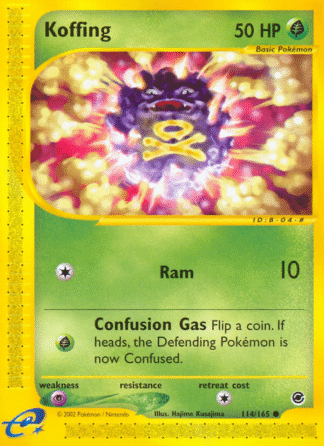 Koffing - Expedition Base Set