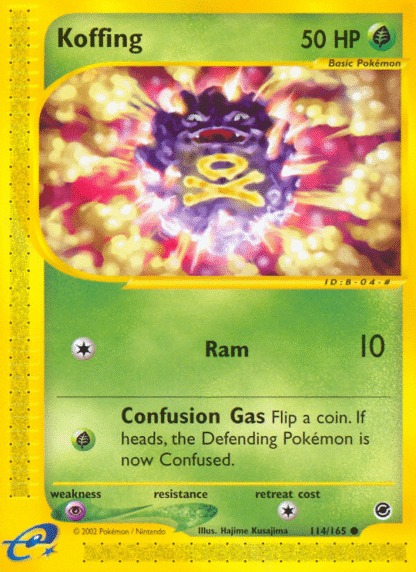 Koffing - Expedition Base Set