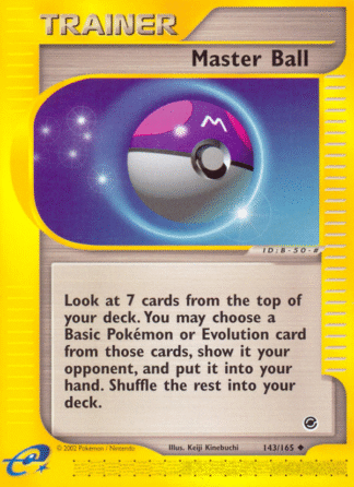Master Ball Reverse - Expedition Base Set