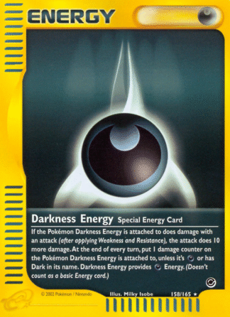 Darkness Energy Reverse - Expedition Base Set