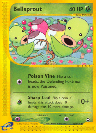Bellsprout - Aquapolis