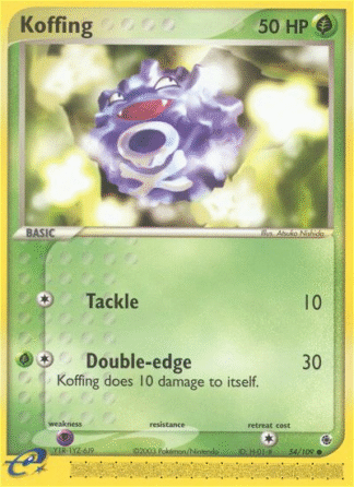 Koffing - Ruby & Sapphire