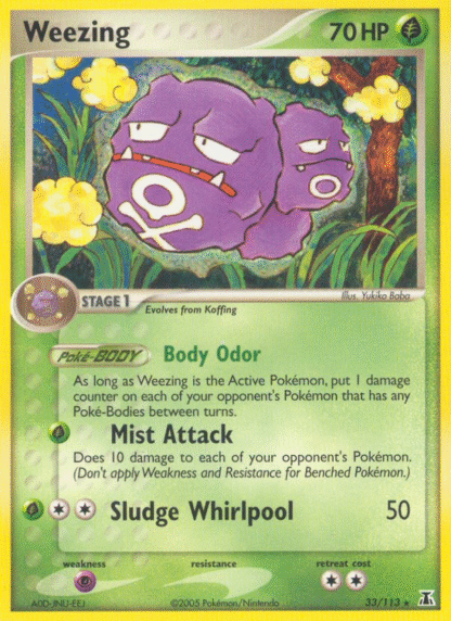 Weezing - Delta Species