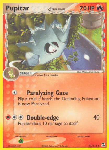 Pupitar δ Reverse - Delta Species