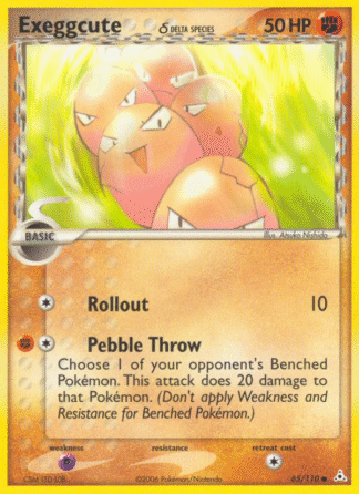Exeggcute δ Reverse - Holon Phantoms