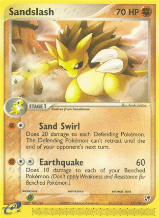 Sandslash - Sandstorm