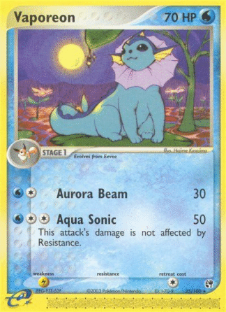 Vaporeon - Sandstorm