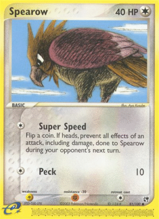 Spearow Reverse - Sandstorm