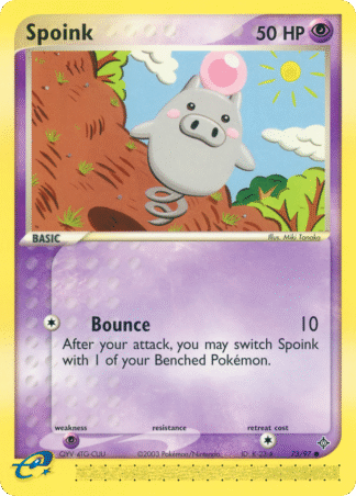 Spoink - Dragon