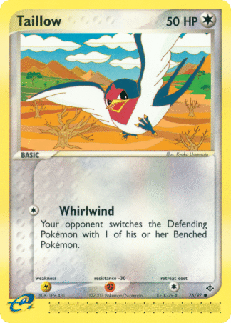 Taillow - Dragon