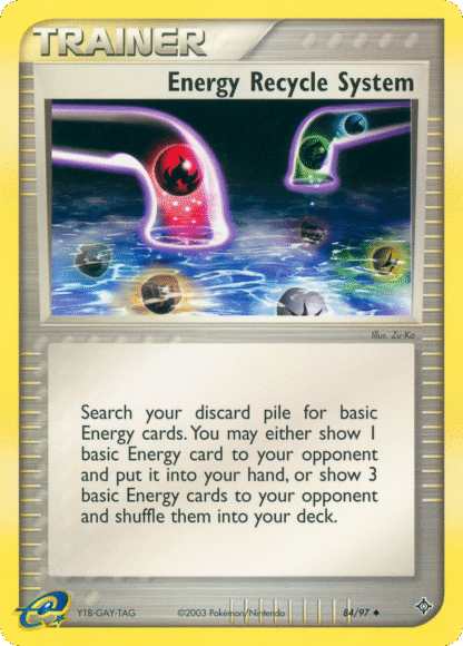 Energy Recycle System Reverse - Dragon