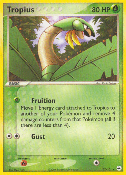 Tropius Reverse - Hidden Legends