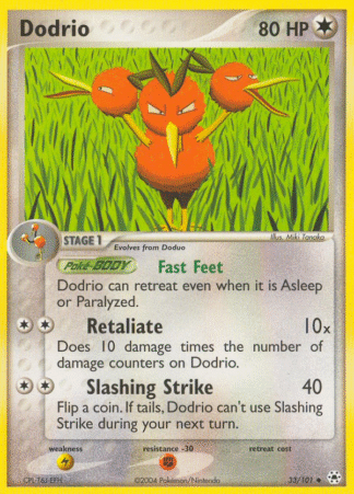 Dodrio - Hidden Legends