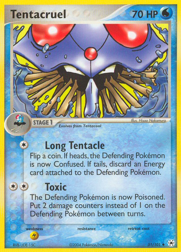 Tentacruel Reverse - Hidden Legends