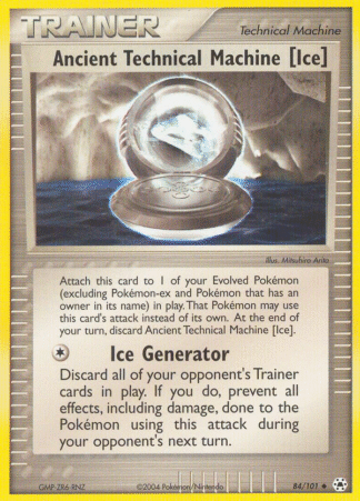 Ancient Technical Machine [Ice] Reverse - Hidden Legends