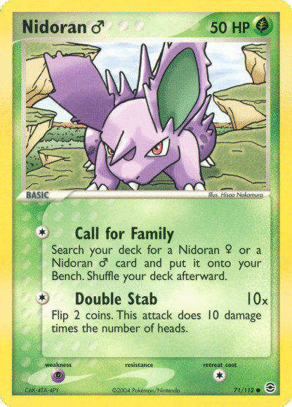 Nidoran ♂ - FireRed & LeafGreen