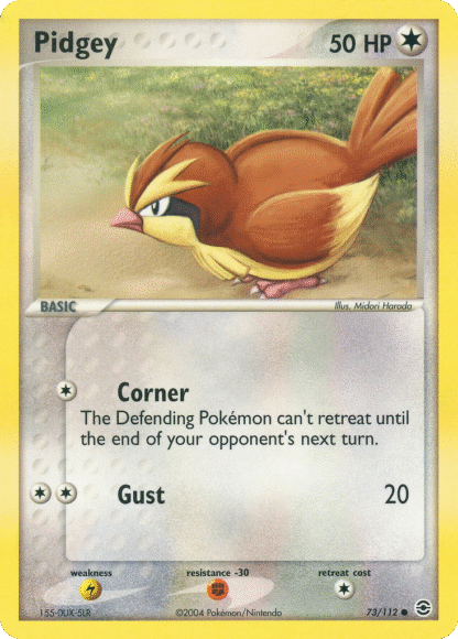 Pidgey Reverse - FireRed & LeafGreen