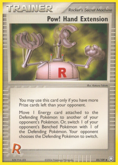 Pow! Hand Extension - Team Rocket Returns