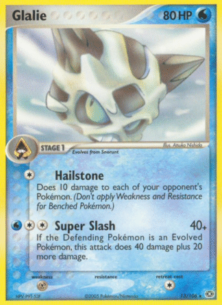 Glalie - Emerald