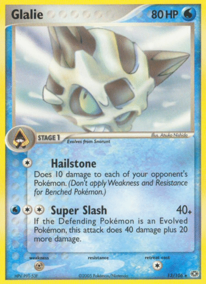 Glalie - Emerald