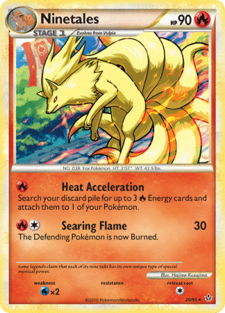 Ninetales Reverse - HS—Unleashed