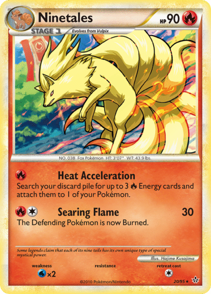 Ninetales Reverse - HS—Unleashed