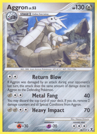 Aggron Reverse - Rising Rivals