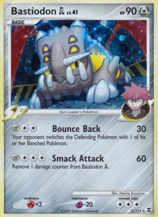 Bastiodon GL Reverse - Rising Rivals