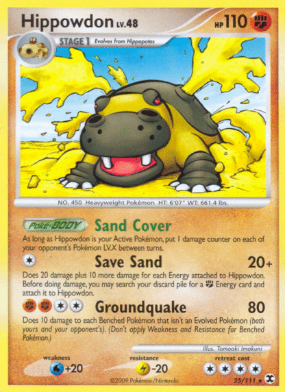 Hippowdon Reverse - Rising Rivals