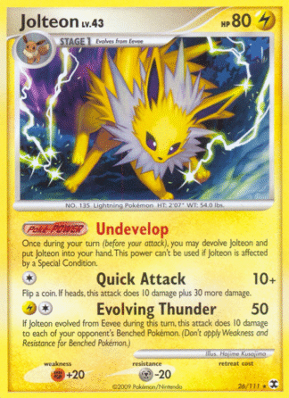 Jolteon Reverse - Rising Rivals