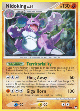 Nidoking - Rising Rivals