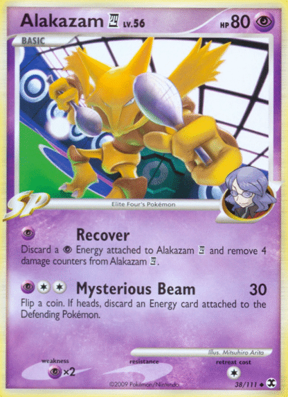 Alakazam E4 Reverse - Rising Rivals