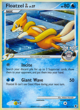 Floatzel GL Reverse - Rising Rivals